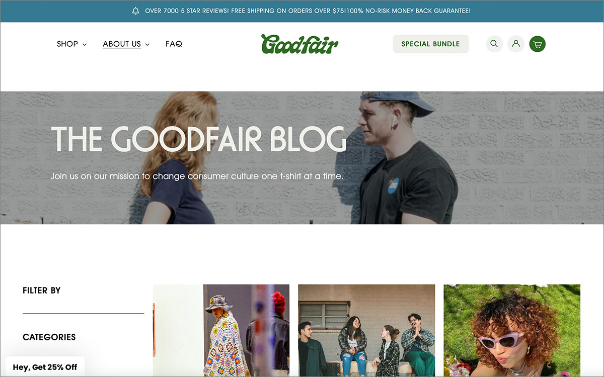 Goodfair blog